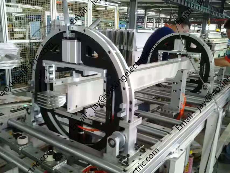 90° Turning and Riveting Line for Bus Ducts90°